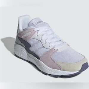 Adidas women’s Aero pink chaos white cloud sneakers